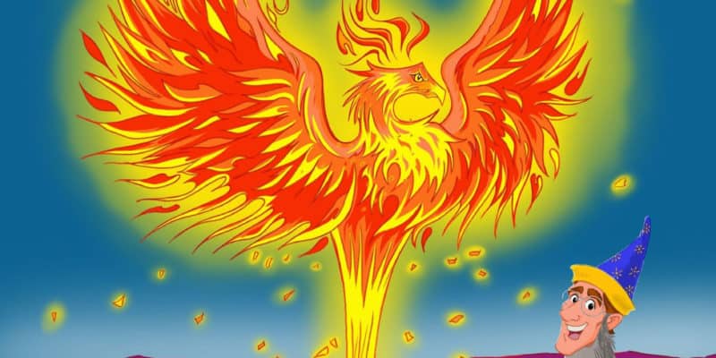 A Wizard conjures a Phenomenal Phoenix